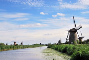Windmühle am Kanal